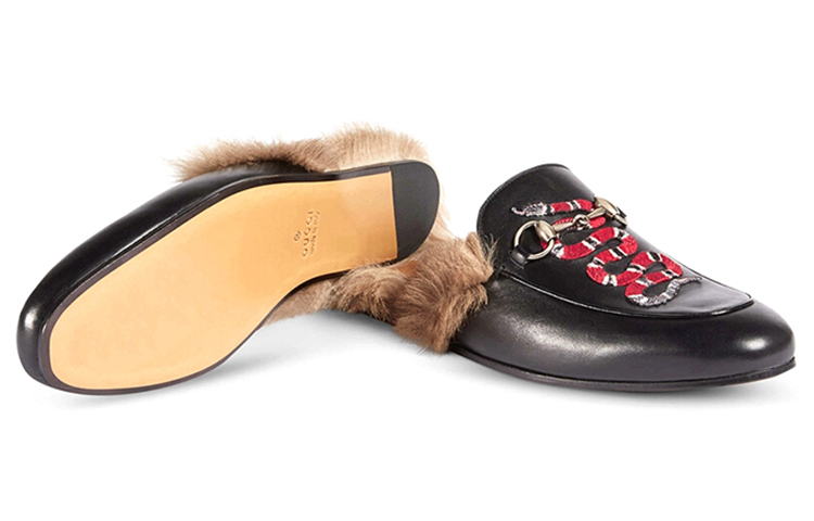 Purchase Gucci Leather Fashion Low-Top 'Black' 429054-DLC50-1063