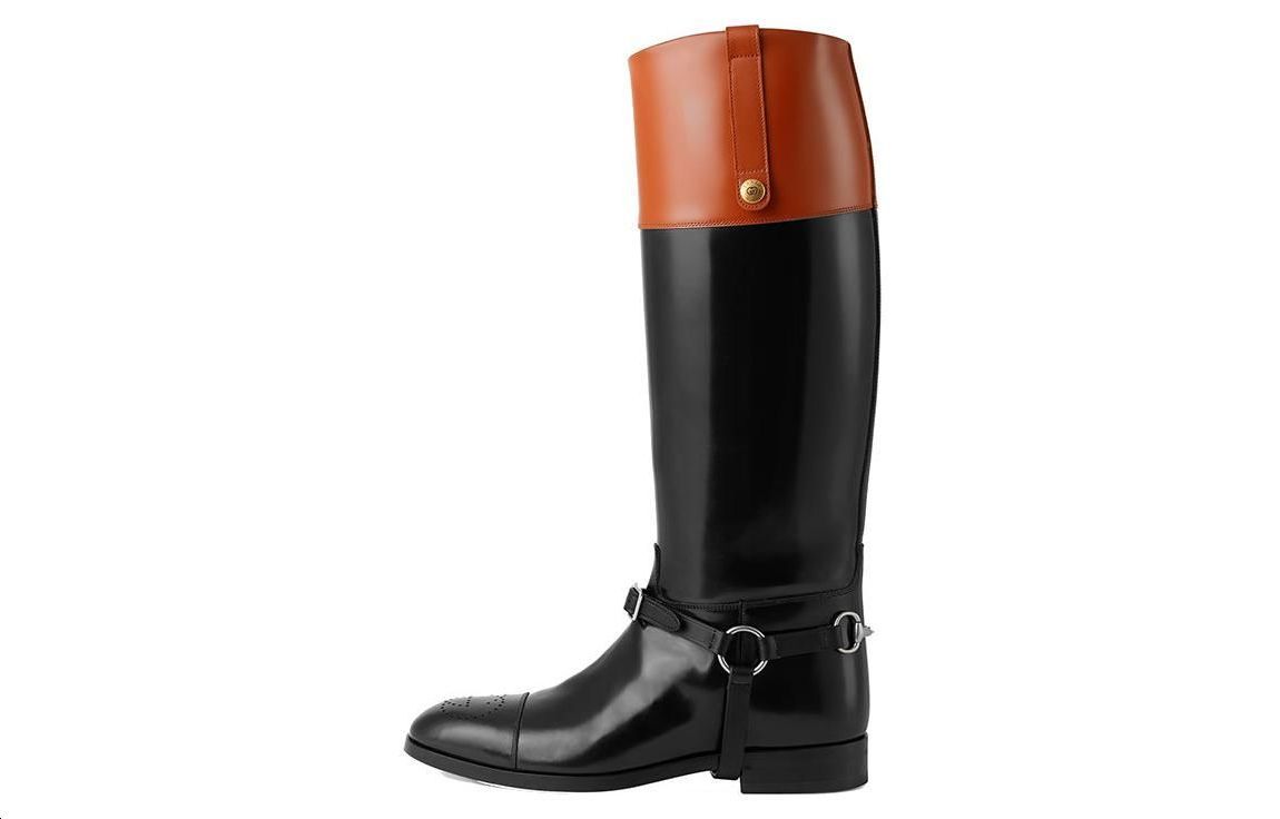Gucci Leather High-Top Boots 'Black Comfort' 675655-DS8J0-1079