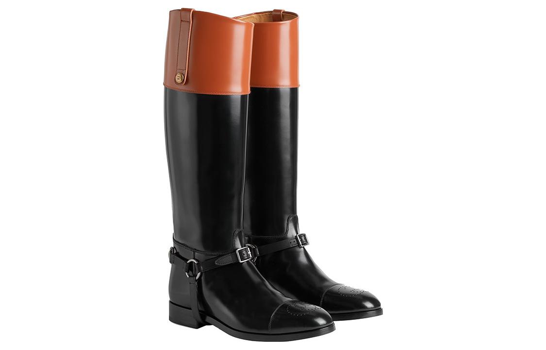 Lookbook Botas Altas de Cuero Gucci 'Negro Confort' 675655-DS8J0-1079