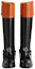 Shop Botas Altas de Cuero Gucci 'Negro Confort' 675655-DS8J0-1079