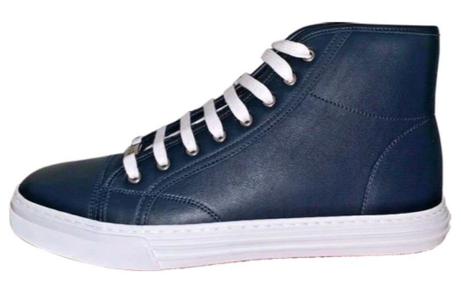 Gucci Leather High 'Dark Blue' 423300-A9L00-4009