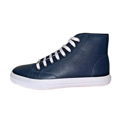 Gucci Leather High 'Dark Blue'