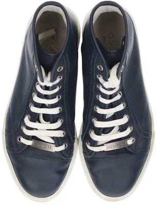 Gucci Kulit Tinggi 'Biru Tua' 423300-A9L00-4009 Lookbook Gucci Kulit Tinggi 'Biru Tua' 423300-A9L00-4009