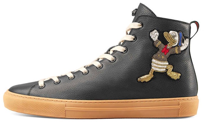 Gucci Leather High 'Donald Duck' 459280-BXOA0-1060 Buy Gucci Leather High 'Donald Duck' 459280-BXOA0-1060