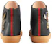 Shop Gucci Pelle Alta ''Donald Duck'' Sneakers 459280-BXOA0-1060