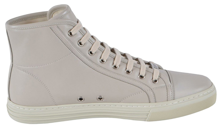 Order 古驰皮革高帮鞋 '神秘白' 423300-A9L00-9022