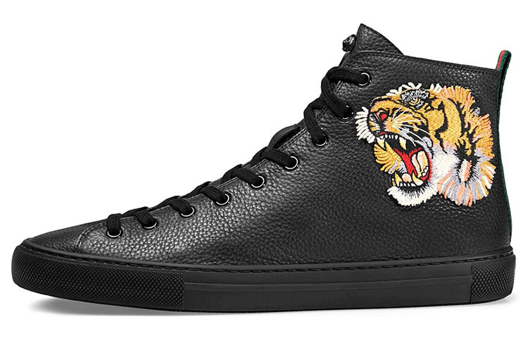 Gucci Leather High 'Tiger' 451621-BXOA0-1060