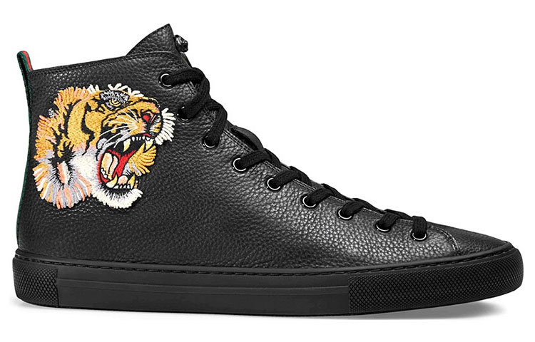 Order Gucci Leder High ''Tiger'' Sneakers 451621-BXOA0-1060