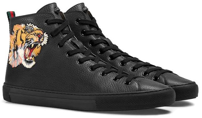 Gucci Leather High 'Tiger' 451621-BXOA0-1060 Lookbook Gucci Leather High 'Tiger' 451621-BXOA0-1060