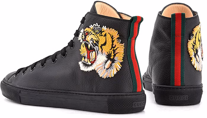 Gucci Leather High 'Tiger' 451621-BXOA0-1060 Details for Gucci Leather High 'Tiger' 451621-BXOA0-1060
