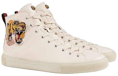 Gucci Kulit Sepatu Tinggi 'Harimau' 478337-BXOA0-9064 Order Gucci Kulit Sepatu Tinggi 'Harimau' 478337-BXOA0-9064