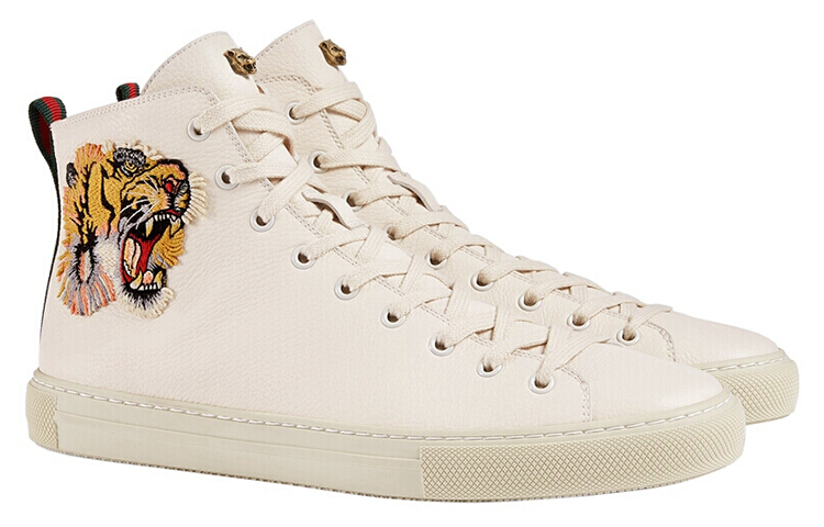 Lookbook Gucci Kulit High Top 'Tiger' 478337-BXOA0-9064