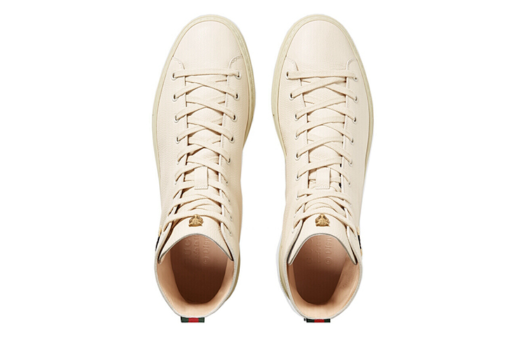 Shop Gucci Kulit High Top 'Tiger' 478337-BXOA0-9064