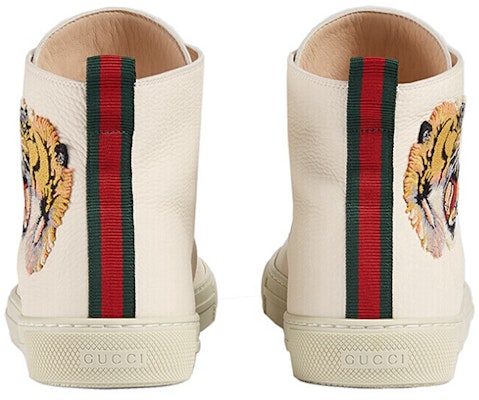 グッチ レザー ハイカット "タイガー" 478337-BXOA0-9064 Shop グッチ レザー ハイカット "タイガー" 478337-BXOA0-9064