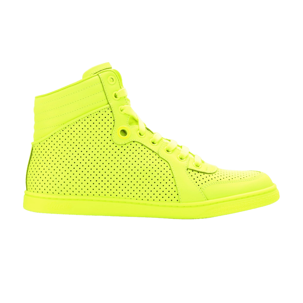 Gucci Leather Hightop 'Yellow' 322730-DBL50-7102