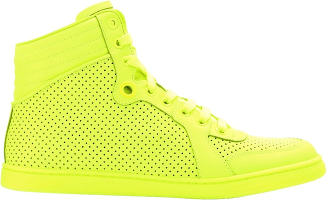 Gucci Leather Hightop 'Yellow' 322730-DBL50-7102 Buy Gucci Leather Hightop 'Yellow' 322730-DBL50-7102