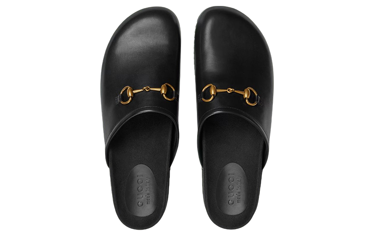 Shop Sandal Kulit Gucci Horsebit 'Hitam' 693279-1W600-1000