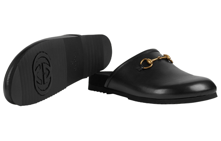 Purchase Sandal Kulit Gucci Horsebit 'Hitam' 693279-1W600-1000