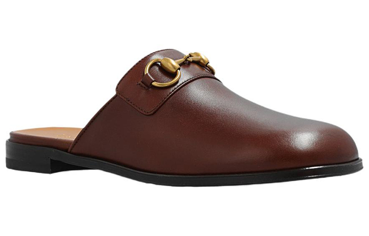 Order Gucci Leather Horsebit Sandal 'Brown' 723654-1W600-2248