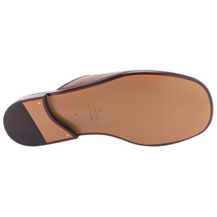 Purchase Gucci Leather Horsebit Sandal 'Brown' 723654-1W600-2248