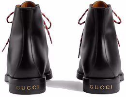 Shop But Ankle Kulit Gucci Bertali Hitam 719760-0GQ00-1000