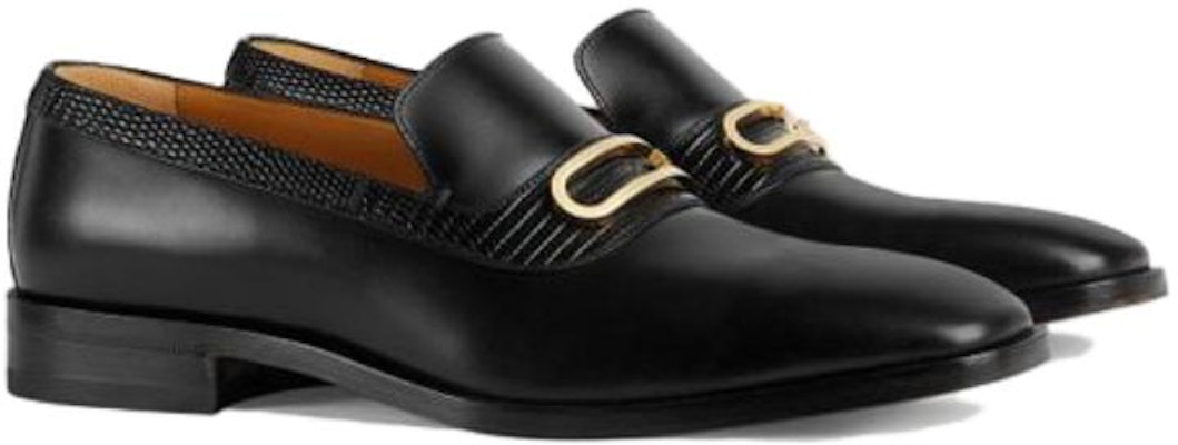 Gucci Loafer Kulit 'Black Fashion' 750304-AACBM-1000 Lookbook Gucci Loafer Kulit 'Black Fashion' 750304-AACBM-1000