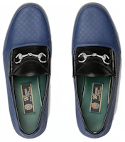 Lookbook GUCCI古馳 男士藍色皮革樂福鞋