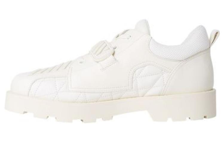 Gucci Leather Low-Top Sneaker 'Fashion Buckle - White' 718827-AAAZK-9142
