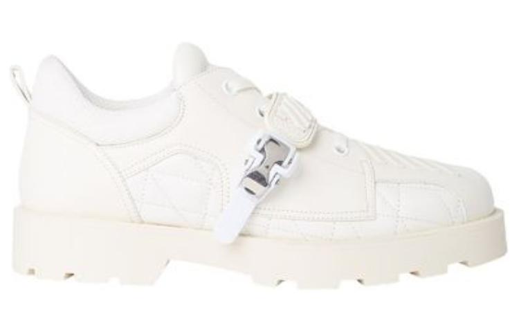 Order グッチ レザーローカットスニーカー "ファッションバックル - ホワイト" 718827-AAAZK-9142