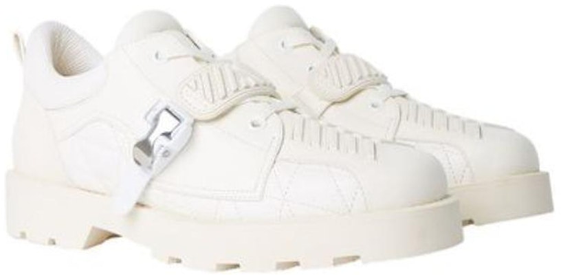 グッチ レザーローカットスニーカー "ファッションバックル - ホワイト" 718827-AAAZK-9142 Lookbook グッチ レザーローカットスニーカー "ファッションバックル - ホワイト" 718827-AAAZK-9142