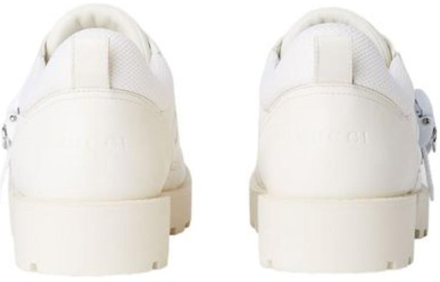 グッチ レザーローカットスニーカー "ファッションバックル - ホワイト" 718827-AAAZK-9142 Shop グッチ レザーローカットスニーカー "ファッションバックル - ホワイト" 718827-AAAZK-9142