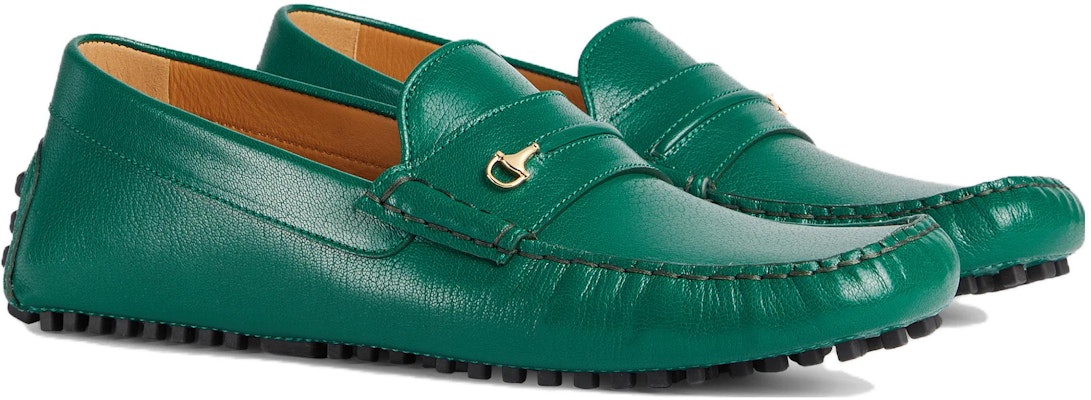 グッチ ホースビット ドライビングシューズ (グリーン) 752621-D3V00-3120 Order グッチ ホースビット ドライビングシューズ (グリーン) 752621-D3V00-3120