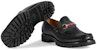 Gucci Loafer Kulit Platform dengan Horsebit 'Hitam' 496246-ARPA0-1098