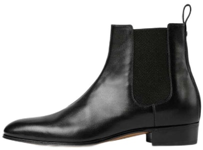 구찌 블랙 가죽 포인티드 토 앵클부츠 624661-CDZK0-1000 Buy 구찌 블랙 가죽 포인티드 토 앵클부츠 624661-CDZK0-1000