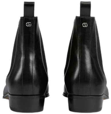 Gucci Leather Pointed Toe Ankle Boots 'Black' 624661-CDZK0-1000 Lookbook Gucci Leather Pointed Toe Ankle Boots 'Black' 624661-CDZK0-1000