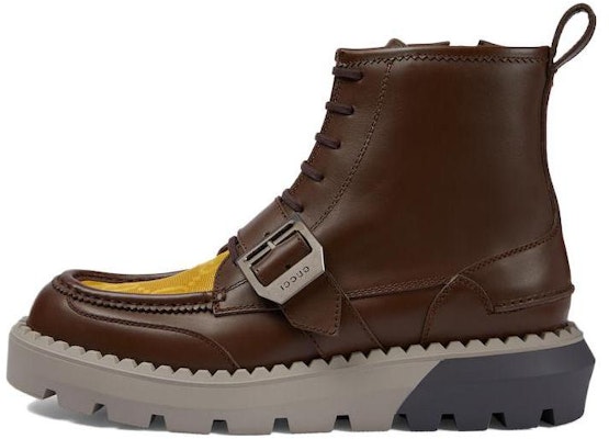 Gucci Leather Round-Toe Zip Boot 'Brown Comfort' 739867-AABZ0-2346 Buy Gucci Leather Round-Toe Zip Boot 'Brown Comfort' 739867-AABZ0-2346