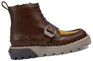 Order Stivali Gucci in Pelle Punta Tonda con Zip ''Brown Comfort'' 739867-AABZ0-2346