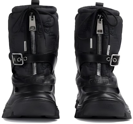 Gucci Leather Round Toe Comfort Ankle Boots 'Black' 758814-AACRY-1000 Shop Gucci Leather Round Toe Comfort Ankle Boots 'Black' 758814-AACRY-1000