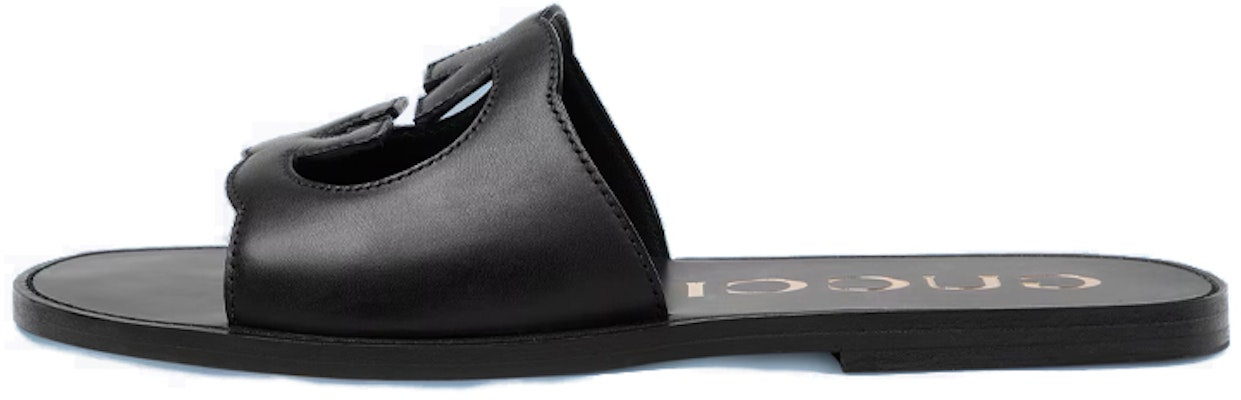 Gucci Leather Round Toe Slip-On 'Fashion Slide Black' 693278-US000-1000 Buy Gucci Leather Round Toe Slip-On 'Fashion Slide Black' 693278-US000-1000
