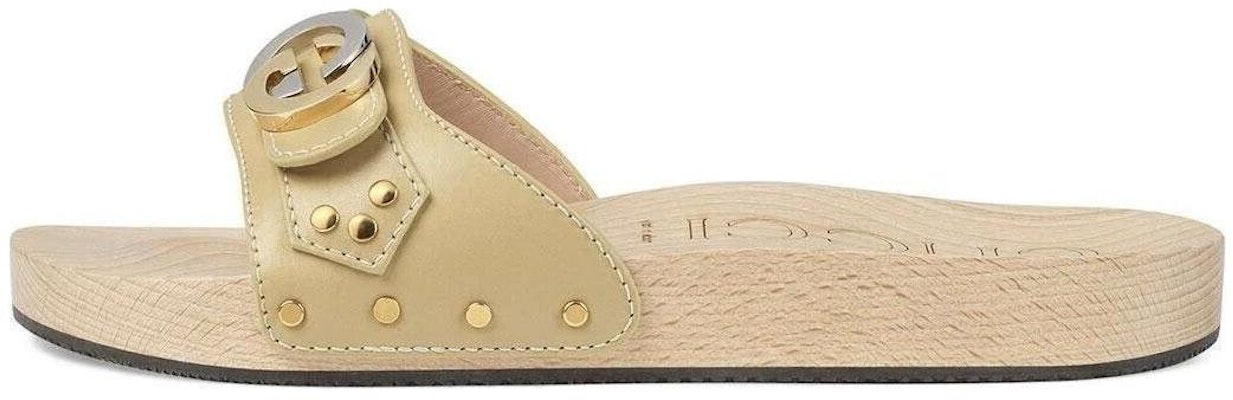 Gucci Leather Slide 'Beige Comfort' 574875-D6000-9327 Buy Gucci Leather Slide 'Beige Comfort' 574875-D6000-9327