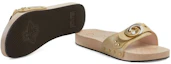 Shop Gucci Leren Slipper ''Beige Comfort'' 574875-D6000-9327