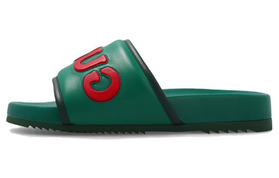 Gucci Jumbo Logo Slide 'Green Red' 742009-AABYM-3052