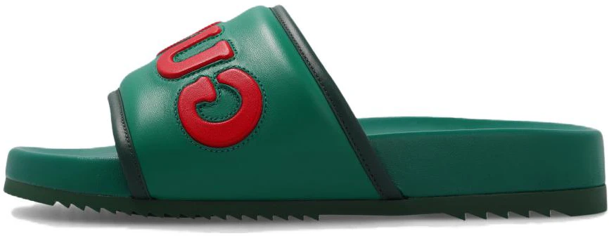 gucci-leather-slide-green-742009-aabym-3052