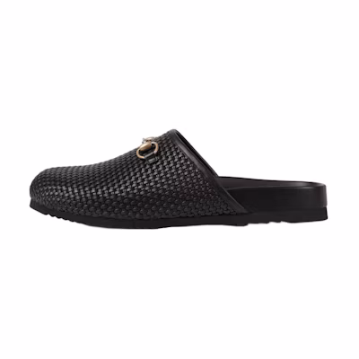Gucci Leather Slip-On 'Black'