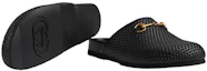 Purchase Gucci Zapatillas de Cuero Sin Cordones 'Negro' 746321-AACAX-1000