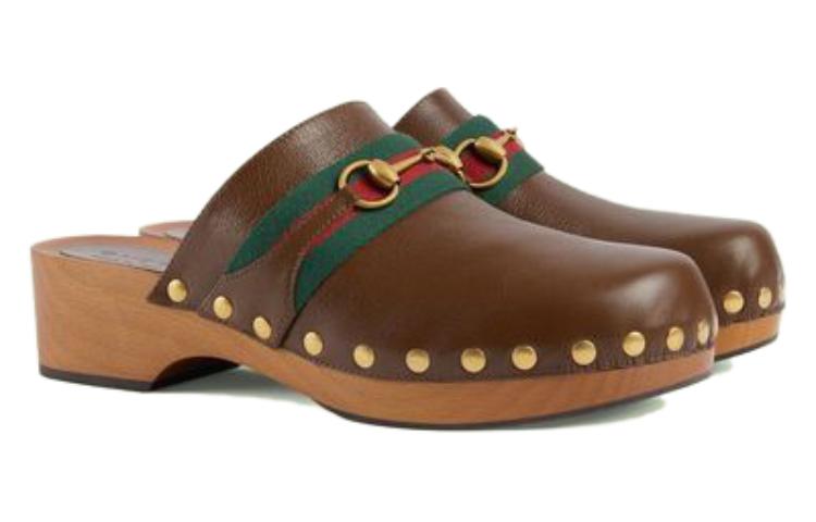 Lookbook Gucci Leather Slip-On 'Brown Fashion' 699377-0G0P0-2360