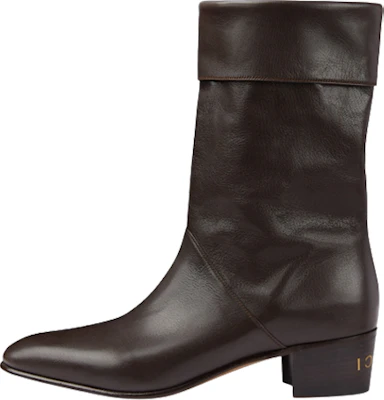 Botines de Cuero sin Cordones Gucci 'Marrón' 759472-AACAI-2140 Buy Botines de Cuero sin Cordones Gucci 'Marrón' 759472-AACAI-2140