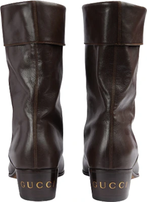Botines de Cuero sin Cordones Gucci 'Marrón' 759472-AACAI-2140 Purchase Botines de Cuero sin Cordones Gucci 'Marrón' 759472-AACAI-2140