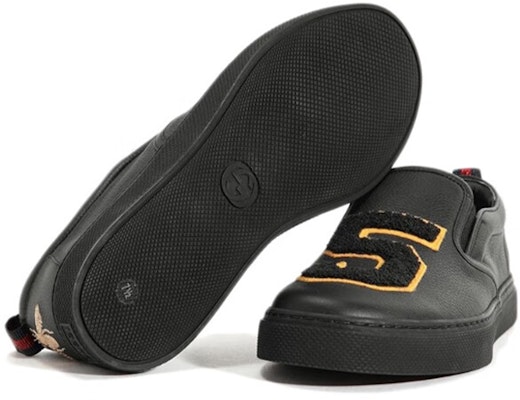 Gucci Kulit Slip-On Bulat Rendah-Atas Kasut 'Hitam' 449975-BXO60-1070 Purchase Gucci Kulit Slip-On Bulat Rendah-Atas Kasut 'Hitam' 449975-BXO60-1070