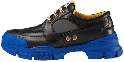 Gucci Leather Sneaker 'Black' 576048-1DZ10-1075 Gucci Leather Sneaker 'Black' 576048-1DZ10-1075